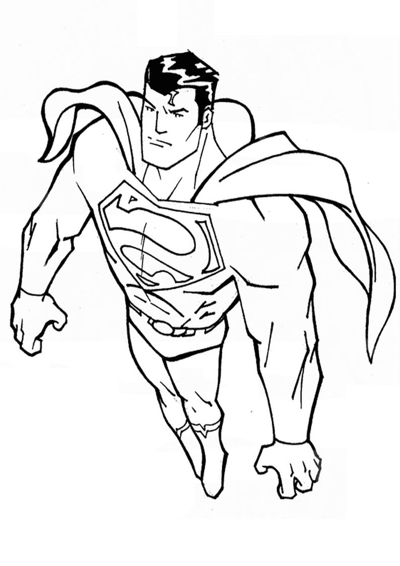 Superman kolorowanki